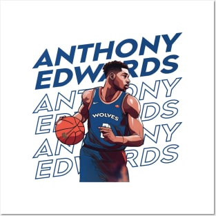 Anthony Edwards The GOAT Posters and Art